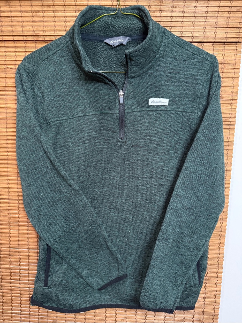 Eddie Bauer Dark Green Fleece Jacket